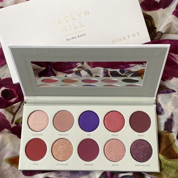 Brand New Morphe Eye Shadow Palettes Set Cherry Coke & Jaclyn Hill Bling Boss - Picture 9 of 15